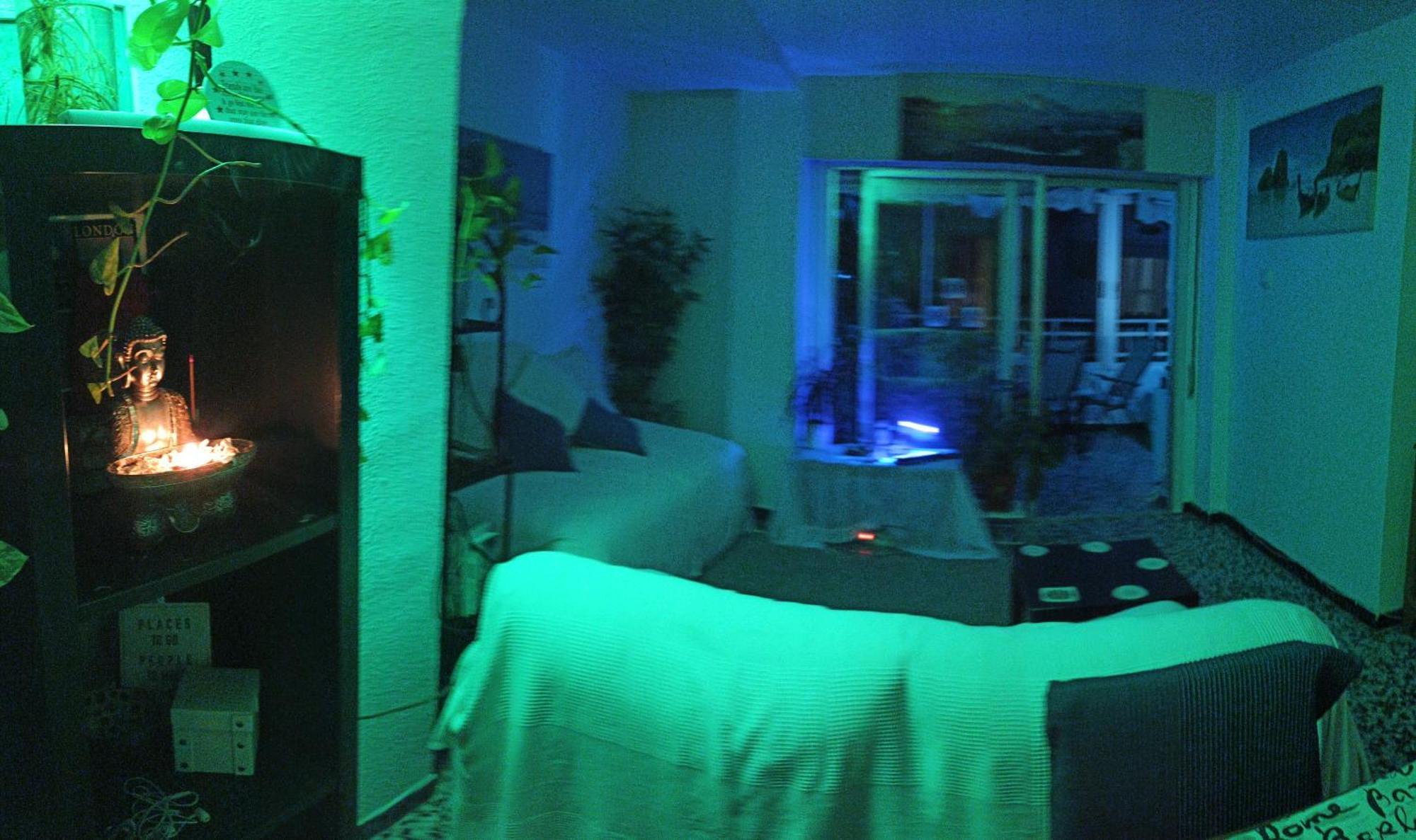 Blue Double Private Room At Front Beach - Habitacion Doble En La Playa Valencia Exterior photo